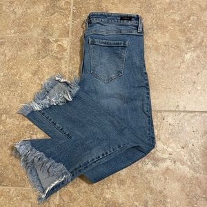 Size 2/26 Liverpool Los Angelos Crop Flare Jean
